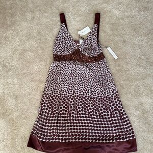 NWT Vertigo Paris Polka Dot Dress with Sequin Detail